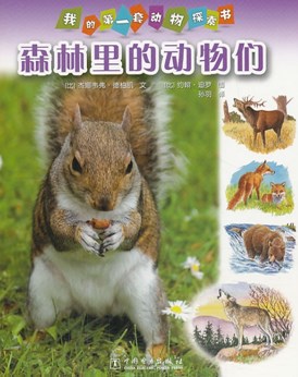 我的第一套动物探索书： 森林里的动物们