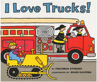 英文绘本：I Love Trucks 我喜欢卡车