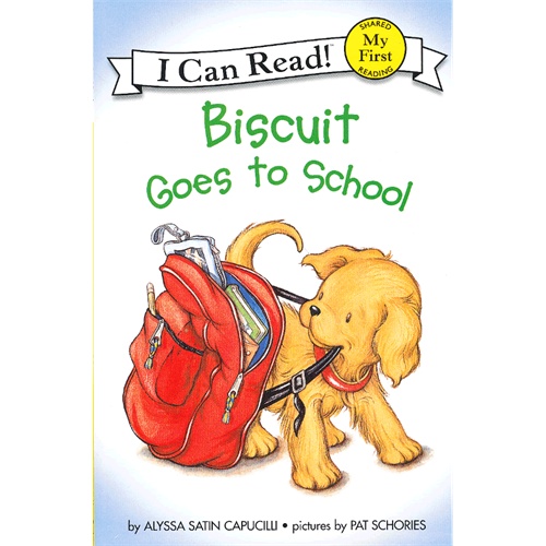 英文绘本：Biscuit Goes to School