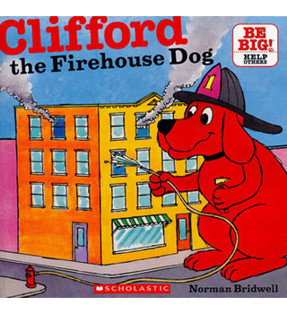 英文绘本：CLIFFORD'THE FIREHOUSE DOG